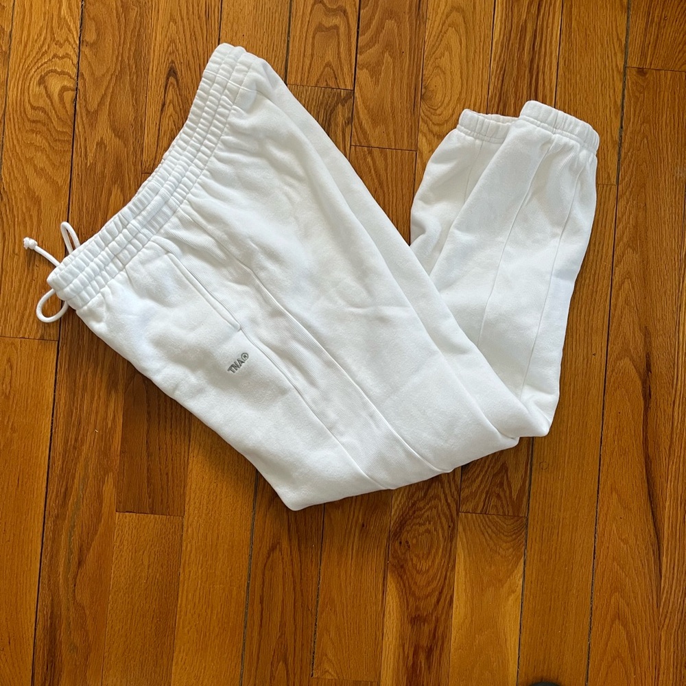 TNA Classic White Joggers